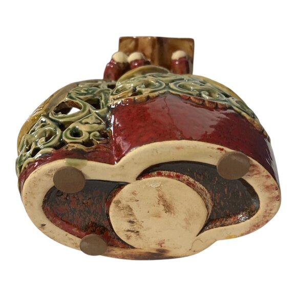 Vintage Ceramic Angel Mother & Child Tealight Holder Figurine – 9.5” Christmas L - Picture 4 of 5